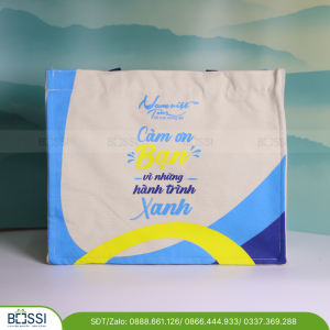 Túi Tote Vải Logo Namviettour