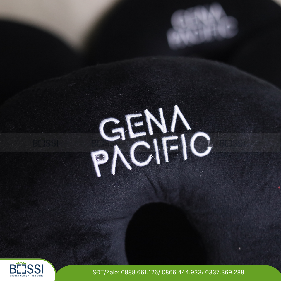 Gối chữ U in logo GENA Gối chữ U in logo GENA