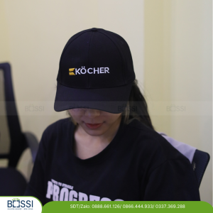 Mũ lưỡi trai in logo KOCHER