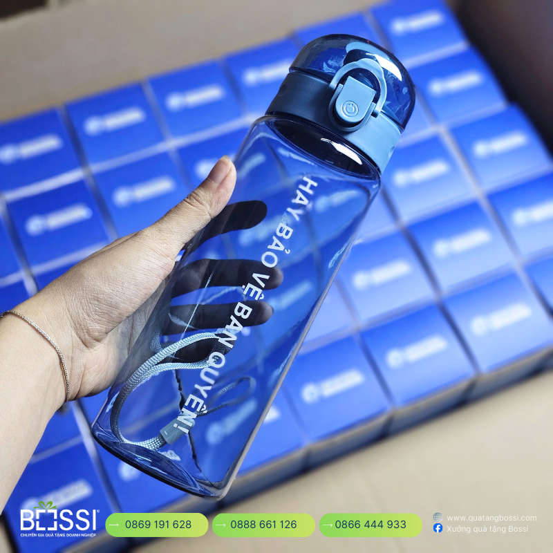 Bình Nước Nhựa In Logo KCOPA