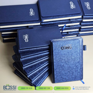 Sổ Tay A5 Dập Chìm Logo STEM CỘNG