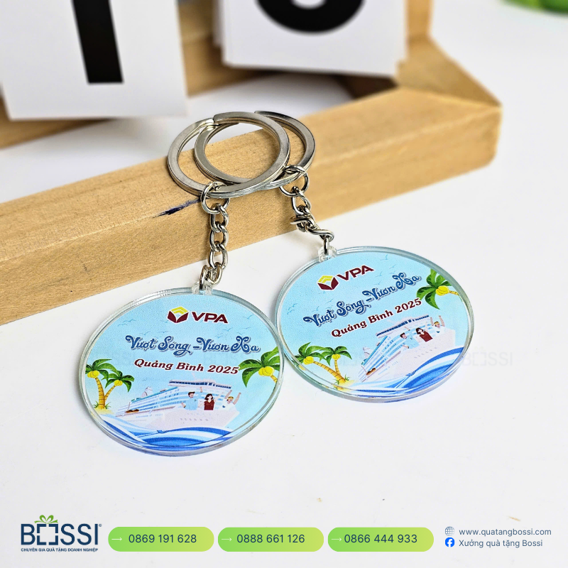 Móc Khóa Mica Logo VPA