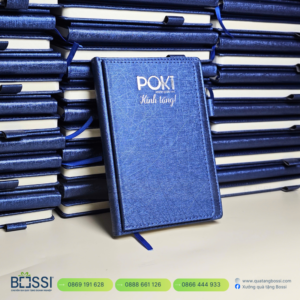 Sổ Tay A5 Dập Chìm Logo POKI