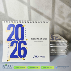 Lịch Chữ A 2026 In Logo im