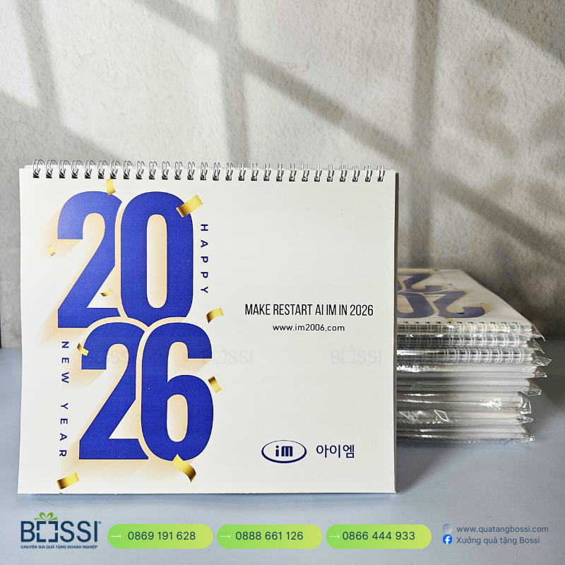 Lịch Chữ A 2026 In Logo im