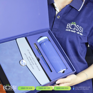 Giftset Sổ Bút Bình LP Bank Và GHS JSC,...