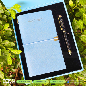 Giftset Sổ Bút In Logo VietCredit