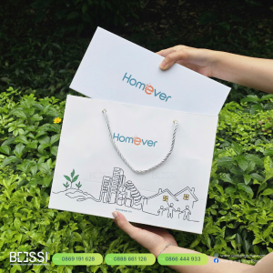 Bộ 2 Cốc Sứ In Logo HOMEVER