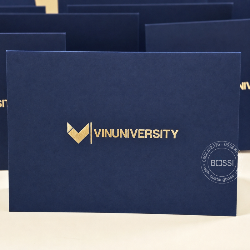 Bìa Đựng Giấy Chứng Nhận Vinuni