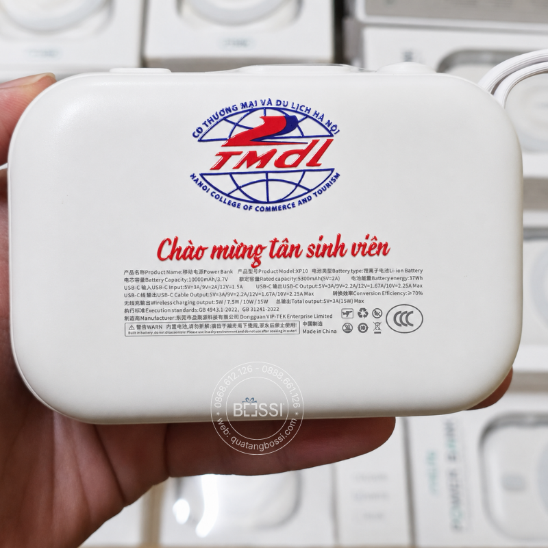 Sạc Không Dây CĐ TM&DL Hà Nội