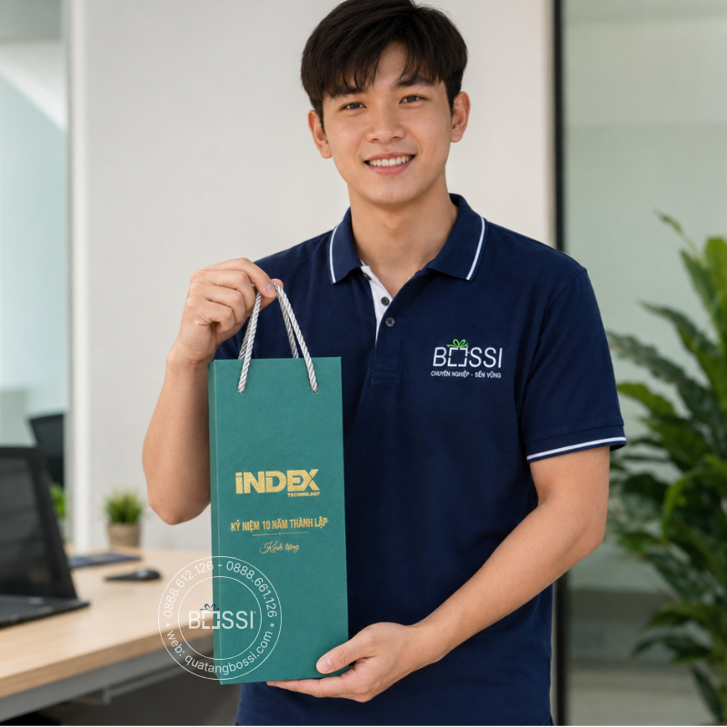 Bình Giữ Nhiệt In Logo Index