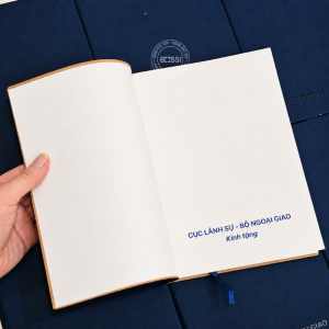 Sổ Tay A5 In Logo Cục Lãnh Sự