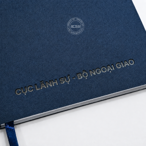 Sổ Tay A5 In Logo Cục Lãnh Sự