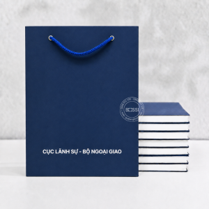 Sổ Tay A5 In Logo Cục Lãnh Sự