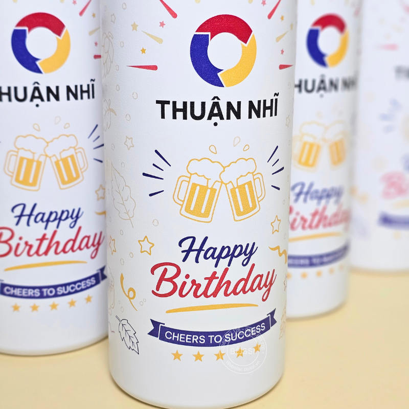 Bình Giữ Nhiệt In Logo Thuận Nhĩ