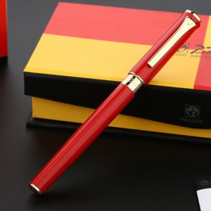Bút ký Picasso 988RR – Đỏ (Tặng 1 ruột xanh + 1 túi nhung đựng bút)