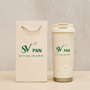 Bình Giữ Nhiệt In Logo SV PAN