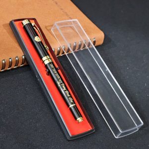 Bút ký ruột bi Bossi T229PBG – Đen cài vàng (Kèm hộp )